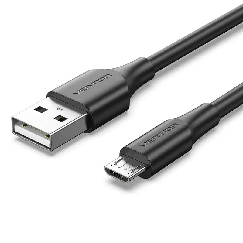 Cable USB 2.0 CTIBI/ USB Macho - MicroUSB Macho/ 3m/ Negro