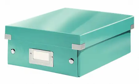 60570051 archivador organizador Cartón, Tablero de fibra Azul