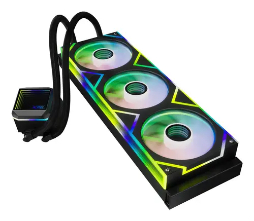 LEVANTE II 360 Procesador Sistema de refrigeración líquida todo en uno 12 cm Negro - Imagen 4