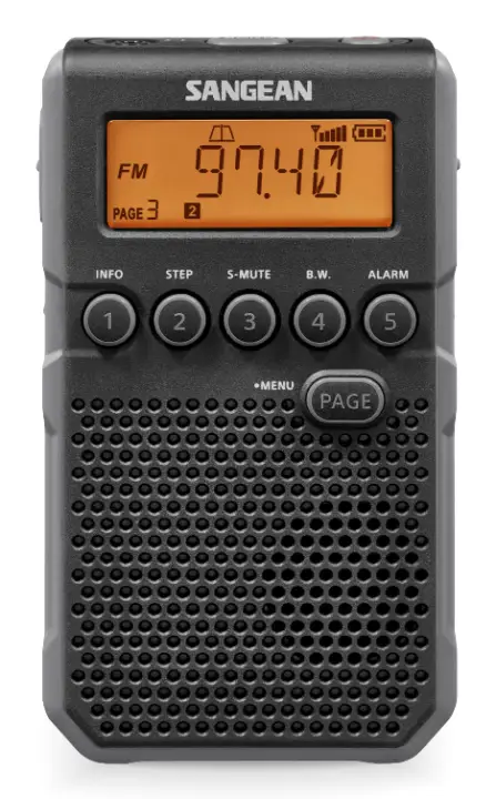 DT-800 Portátil Digital Azul, Blanco