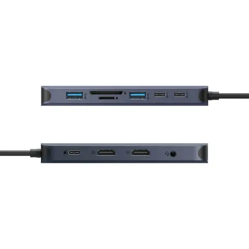 HD4006GL base para portátil y replicador de puertos USB 3.2 Gen 2 (3.1 Gen 2) Type-C Negro - Imagen 6