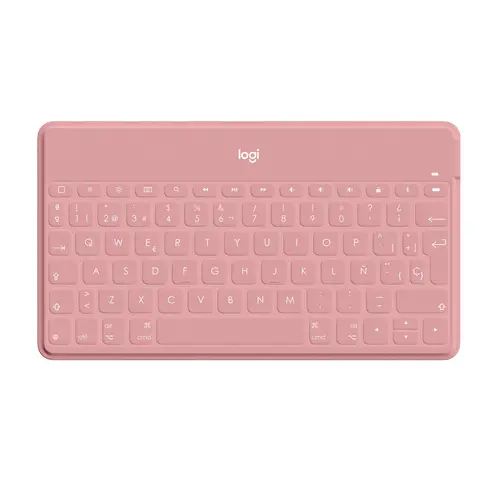 920-010043 teclado para móvil QWERTY Español Bluetooth Blanco - Imagen 1