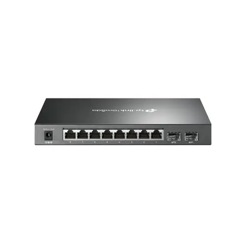 Omada SG2210P switch Gestionado L2/L2+ Gigabit Ethernet (10/100/1000) Energía sobre Ethernet (PoE) Negro - Imagen 2