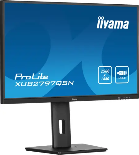 ProLite XUB2797QSN-B2 pantalla para PC 68,6 cm (27") 2560 x 1440 Pixeles 2K Ultra HD LED Negro - Imagen 2