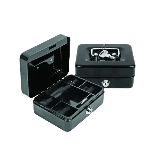 CAJA DE CAUDALES FOROFIS 15x18x8 NEGRO