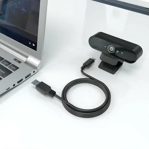 Cable USB 3.1 Gen2 10Gbps 3A, Tipo USB-C/M-A/M, Negro, 2.0m - Imagen 4