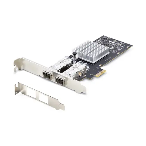 Tarjeta PCIe 2.1x1 de Red de Fibra Óptica/Cobre Ethernet 1Gb SFP de 2 Puertos - Chipset Controlador Intel I350-AM2 - Cobre de 1000BASE/Fibra Óptica - NIC - Imagen 7