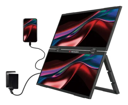 Portable 15.6" FHD Dual Monitor Essentials Monitor portátil Negro 39,6 cm (15.6") LCD 1920 x 1080 Pixeles - Imagen 5