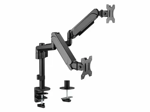 Soporte de sobremesa para dos monitores de 17"-32 - Imagen 1