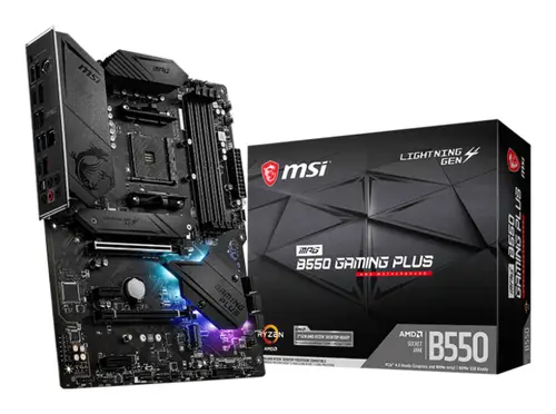MPG B550 Gaming Plus AMD B550 Zócalo AM4 ATX - Imagen 1
