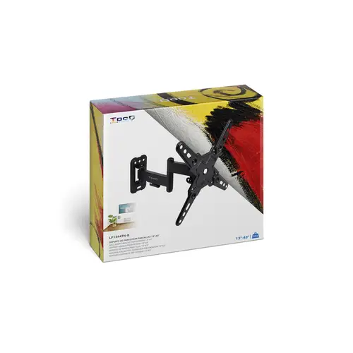 Soporte de Pared para Pantallas 13"-43", Negro - Imagen 5