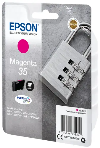 Padlock Singlepack Magenta 35 DURABrite Ultra Ink - Imagen 2