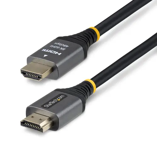 Cable HDMI 2.1 Certificado de Ultra Alta Velocidad de 0,3m - 8K 60Hz - 4K 120Hz - Cable HDMI 2.1 con HDR10+ eARC - 48Gbps - Cable HDMI 8K para Monitor/TV - Imagen 2