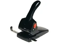 HDC65 Zwart perforador de papel 65 hojas Negro