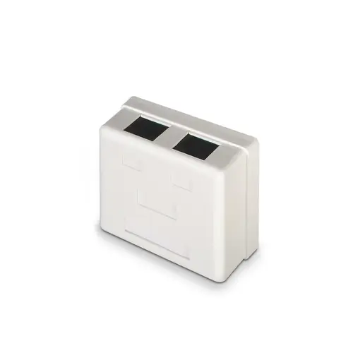 A139-0302 caja de conexiones de red Cat6 Blanco - Imagen 3