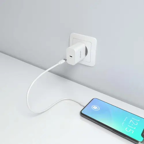 Cargador GaN 30W, 1xUSB-C PD3.0, Blanco - Imagen 5