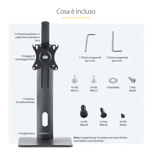 Soporte para un Monitor - Base para Monitor con Ajuste de Altura - para Monitores VESA de hasta 32" (7kg) - Soporte Ergonómico para Escritorio - con Inclinación/Giro/Rotación - Imagen 24