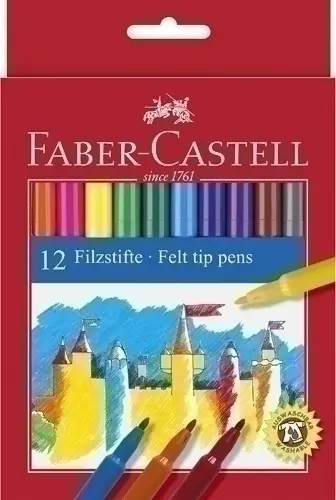 ROTULADOR FABER-CASTELL CAJA 12