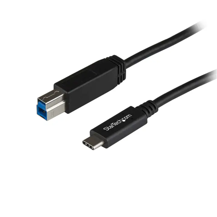 Cable USB-C a USB-B de 1m - USB de 10Gbps - Cable para Datos - USB 3.2 Gen 2 - Cable de Transferencia de Datos USB Tipo C