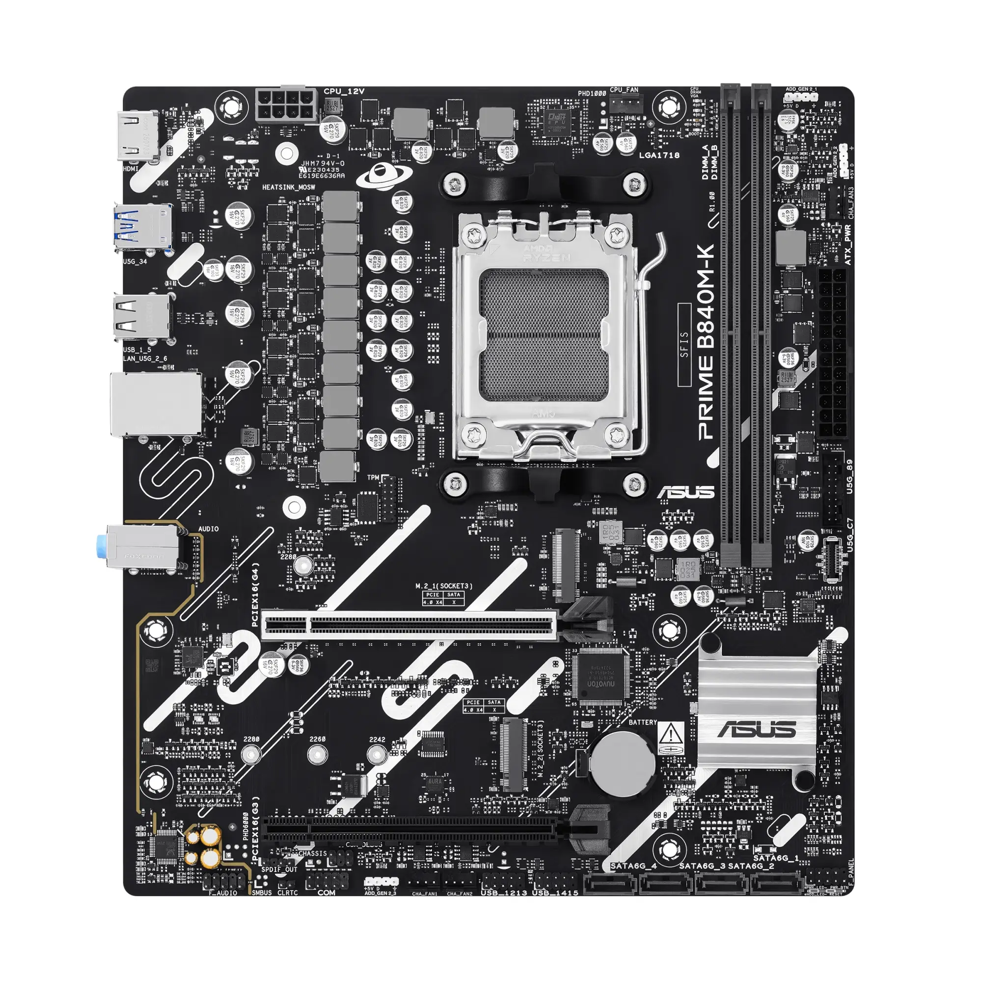 PRIME B840M-K AMD B840 Zócalo AM5 micro ATX