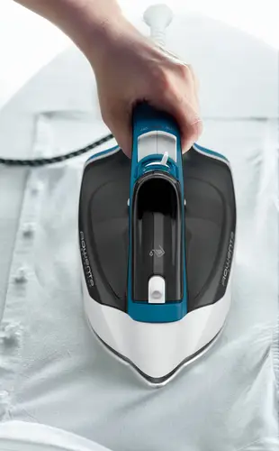 DX1550 Plancha seco Suela de acero inoxidable 2200 W Azul - Imagen 7