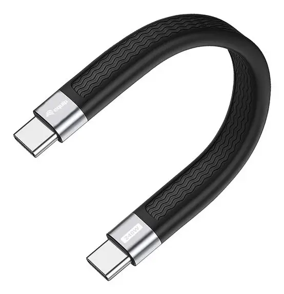 128410 cable USB USB4 Gen 3x2 0,13 m USB C 40 Gbit/s 240 W Negro