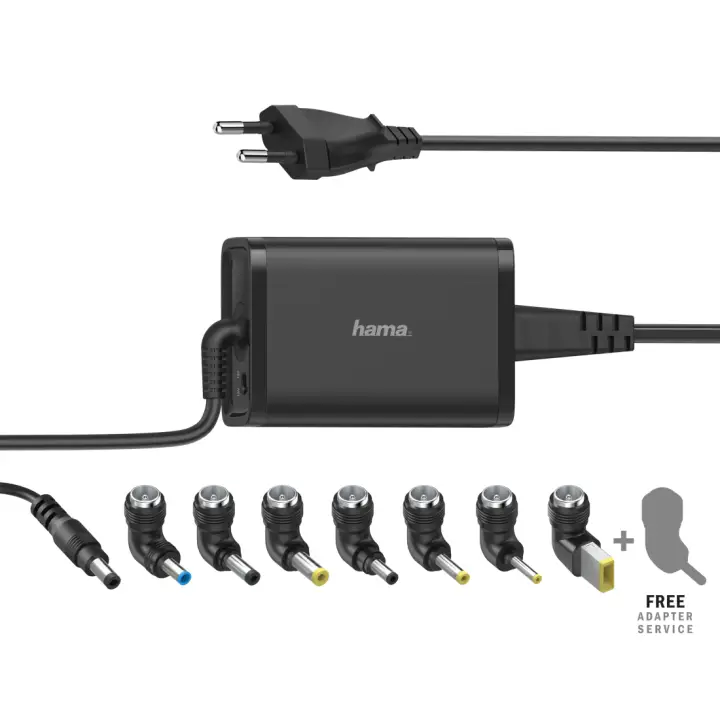 Cargador universal portátil 8 adapt. de 15-19V/45W