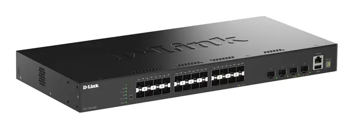 DGS-1530-28S/E switch Gestionado L2 Negro