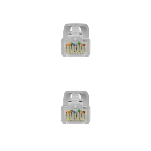 Cable de red latiguillo RJ45 LSZH CAT.6A UTP AWG24, Gris, 1.5 m - Imagen 3