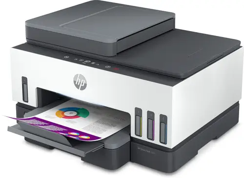 Smart Tank 7605 Inalámbrico All-in-One Color Impresora, Impresión a doble cara  Copiadora y escáner - Imagen 2