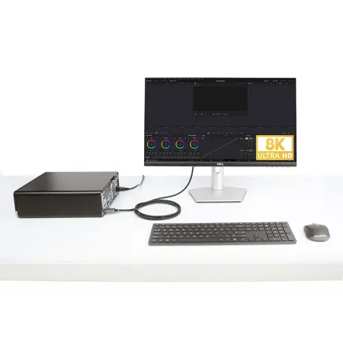 Cable Adaptador de 2m DisplayPort a HDMI - 8K 60Hz - 4K 144Hz - HDR10 - Conversor de Vídeo Activo DP 1.4 a HDMI 2.1 - Convertidor DisplayPort a HDMI - Imagen 7