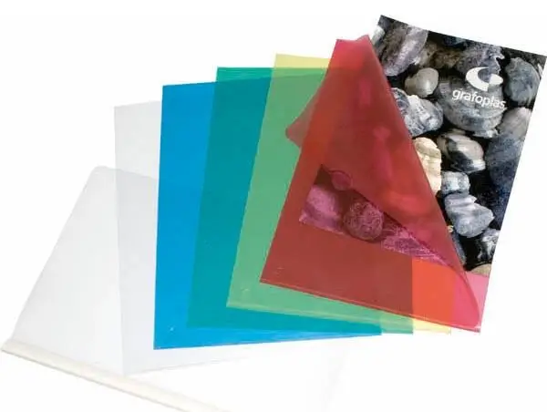 GRAFOPLAS DOSSIER UÑERO PP 110 MICRAS FOLIO TRANSPARENTE -100UND..