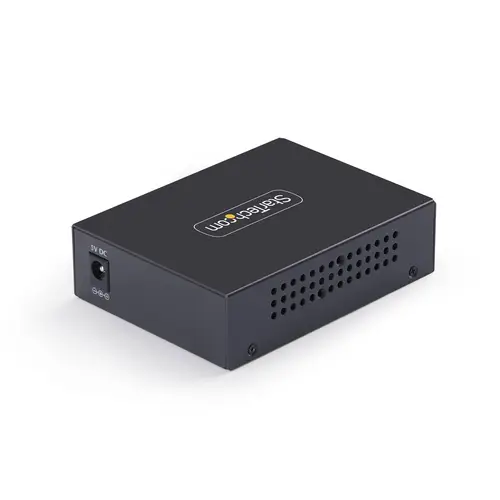 Conversor de Medios de Fibra Óptica Multigigabit 10GbE con SFP+ Abierto - Cobre a SFP+ 10GBASE-X - 10G/5G/2,5G/1G/100M - Monomodo - Multimodo - Tramas Jumbo de 16K - TAA - Imagen 2