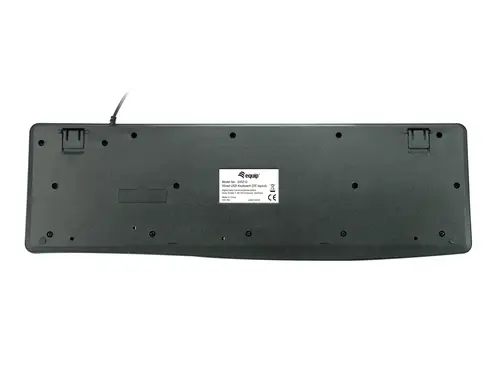 245211 teclado Oficina USB QWERTY Español Negro - Imagen 2