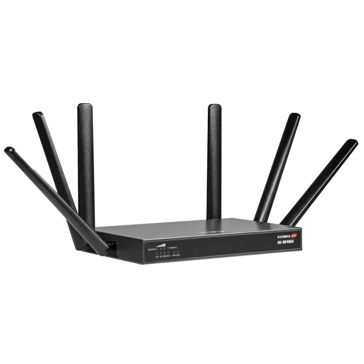 5G-8649AX router inalámbrico Doble banda (2,4 GHz / 5 GHz) Negro