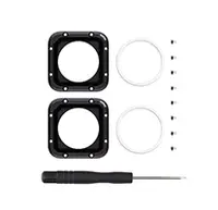 Front of men's Basic Tee in black.