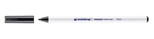 ROTUL.EDDING 4600 TELA FINO NEGRO - Pack de 10 unidades
