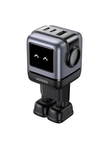 Nexode RG 65W 3-Port GaN Ordenador portátil, Teléfono móvil, Portátil, Batería portátil, Teléfono Gris Corriente alterna Carga rápida Interior - Imagen 2