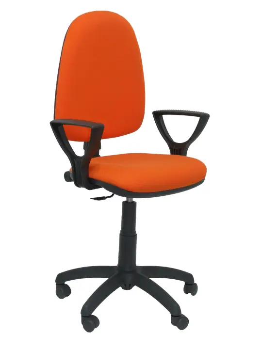 Silla Ayna bali naranja oscuro con brazos