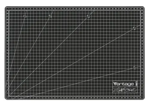 PLANCHA DE CORTE VANTAGE A3 NEGRA