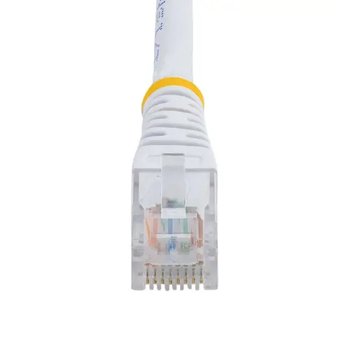 Cable de Red Ethernet 15m UTP Patch Cat5e Cat 5e RJ45 Moldeado - Blanco - Imagen 4