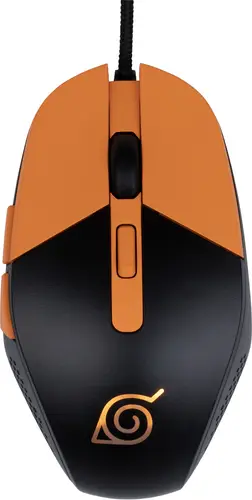 Naruto KX GAMING MOUSE ratón Juego Ambidextro USB tipo A Óptico 3600 DPI - Imagen 1