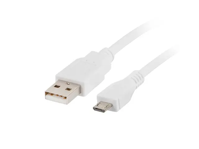 CA-USBM-10CC-0018-W cable USB USB 2.0 1,8 m Micro-USB B USB A Blanco