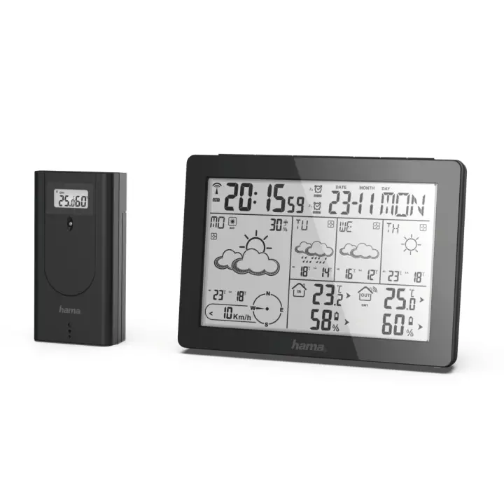 Meteotime Negro Batería