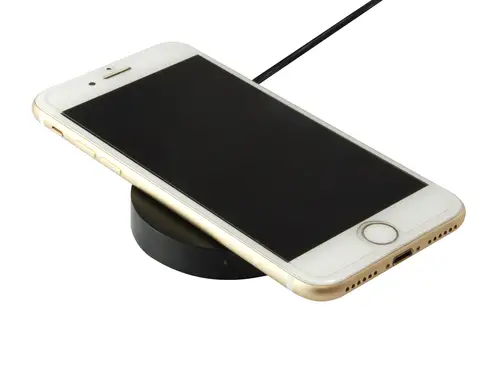 245500 cargador de dispositivo móvil Smartphone Negro USB Cargador inalámbrico Carga rápida Interior - Imagen 2