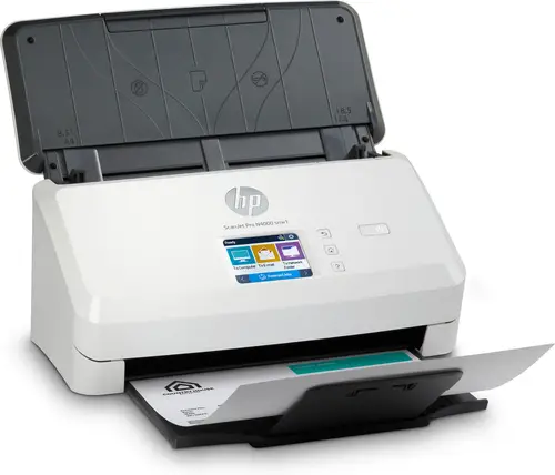 ScanJet Pro N4000 snw1 Escáner alimentado con hojas 600 x 600 DPI A4 Negro, Blanco - Imagen 3