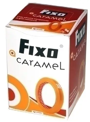 CINTA ADHESIVA FIXO CARAMEL 33x12