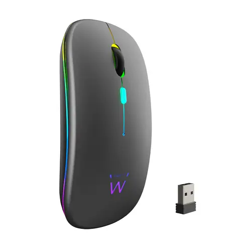 EW3242 ratón Universal Ambidextro RF Wireless + Bluetooth Óptico 1600 DPI - Imagen 1