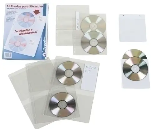 FUNDA CD/DVD IBERP. A4 4T.RFZ.2 DPT P/15