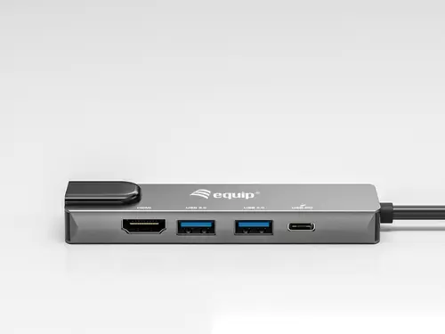 Adaptador multifunción USB-C 5 en 1, HDMI , Gigabit LAN, USB 3.2 GEN1, 100W USB PD - Imagen 2